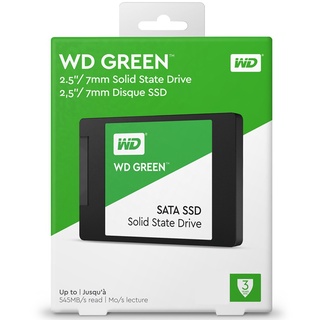 ขายดี!!! ขายดี !!!Western Digital Green โซลิดสเตทไดรฟ์/WD SSD SATA 3D-NAND 2.5”120GB/240GB/480GB รับประกัน 3 ปี มีสินค้า