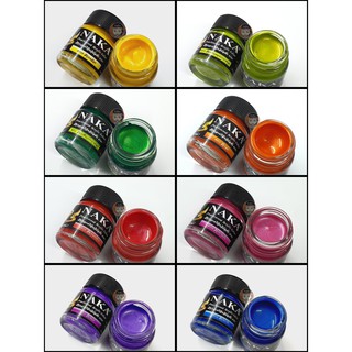 สีมุกอะคริลิค นาคา 15 ml  สีนาคา