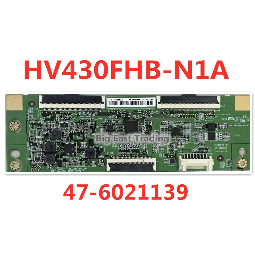 ชิ้น TCON HV430FHB-N1A 1 47-6021139 บอร์ดตรรกะทีวี T-CON HV430FHBN1A รับประกันคุณภาพ HV430FHB N1A be