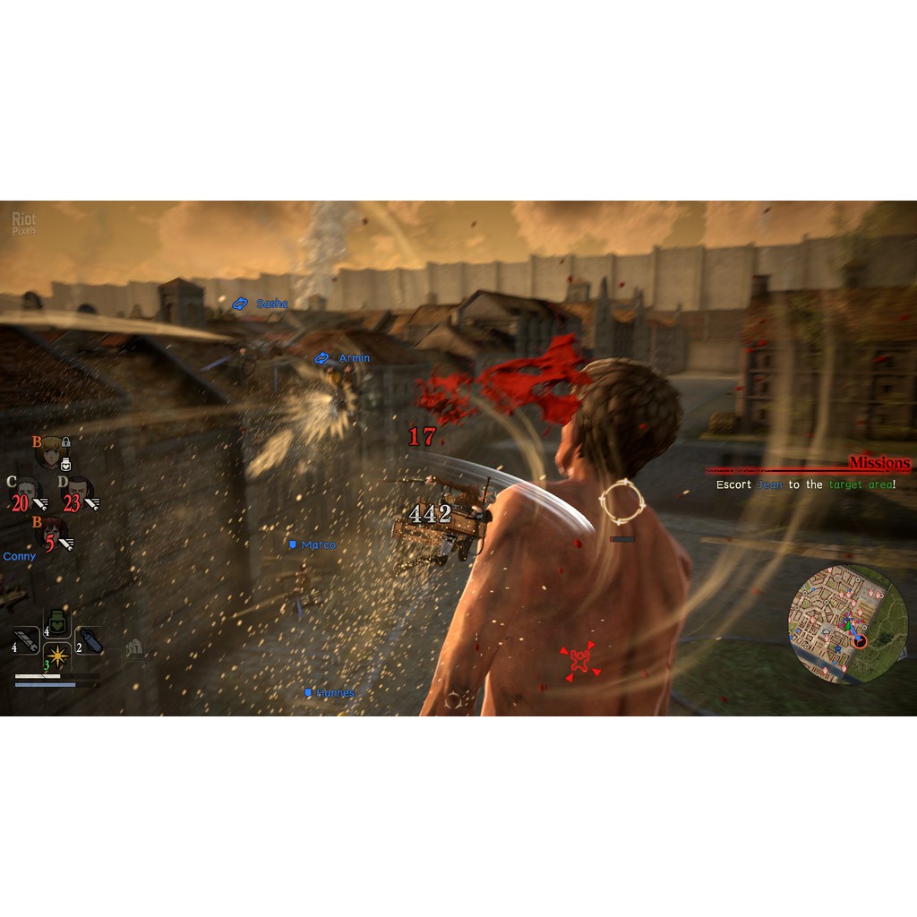 PC เกมส์คอม Attack on Titan 2 แฟรชไดรฟ์