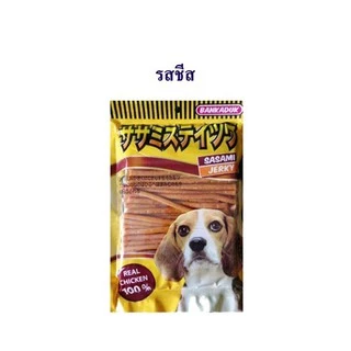 สติ๊กบ้านกระดูก BANKADUK SASAMI JERKY STICK รสรวม, ไก่, ตับ, เนื้อ ชีส ขนาด 500g