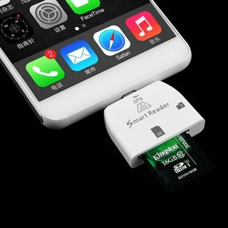 USB OTG Card Reader adapter for OTG Smartphone