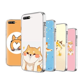 เคสโทรศัพท์มือถือใส แบบนิ่ม ลาย WI-130 Shiba Inu สําหรับ VIVO Y22s Y16 Y01 Y02 Y02S V25 V25E X80 Pro