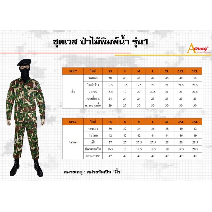 ชุดเวสท์ ลายป่าไม้พิมพ์น้ำ รุ่นที่ 1   ชุดเวสท์ ชุดทหาร เสื้อทหาร   ขายเป็นชุด  ราคาถูกที่สุด❗ แบบกระดุม ราคา ถูกที่สุด ดีลบีเคเค แกลเลอรีภาพที่ 9