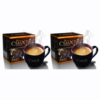 SOM CMAX " 2 กล่อง " กาแฟ เอสโอเอ็ม ซีแมคซ์ (12 ซอง x2)