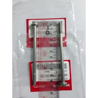 95701-06100-00×2  โบล้ท6×100ยึดฝาสูบคลิ๊ก110ทุกรุ่น,สกู้บปี้ไอทุกรุ่น แพค2ตัว อะไหล่แท้ศูนย์💯%