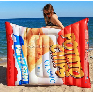 WIMPOOLFLOATS ห่วงยางแฟนซี แพยางแฟนซี Potato Chips INTEX