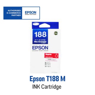 Epson 188 M 🌟 Original Ink Cartridge 🌟 หมึกแท้สีแดง 🟥