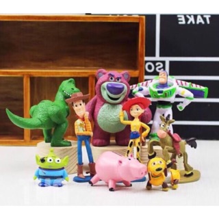 โมเดล Toy Story 9 ตัว ความสูง 8-10 cm