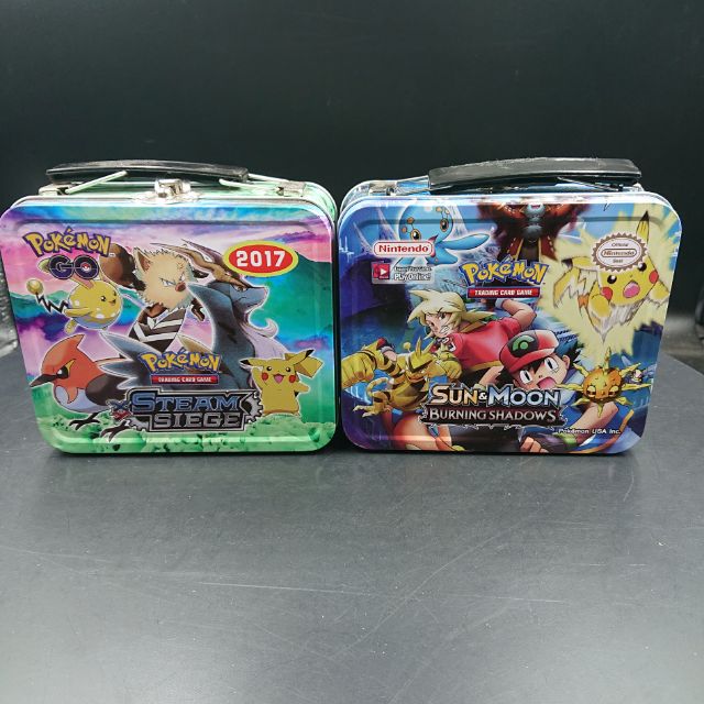 การ์ดโปเกมอน​ กล่องเหล็ก!! 💥​ 2 Version​ มาครบทั้งเด็ค​ และ​ ซองสุ่ม​ 2  ซอง​ ราคาถูก!!