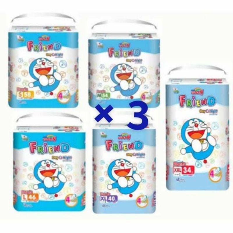 ❇️ราคาถูกกก❇️ ยกลัง แพมเพิส Goon friend  แบบกางเกง