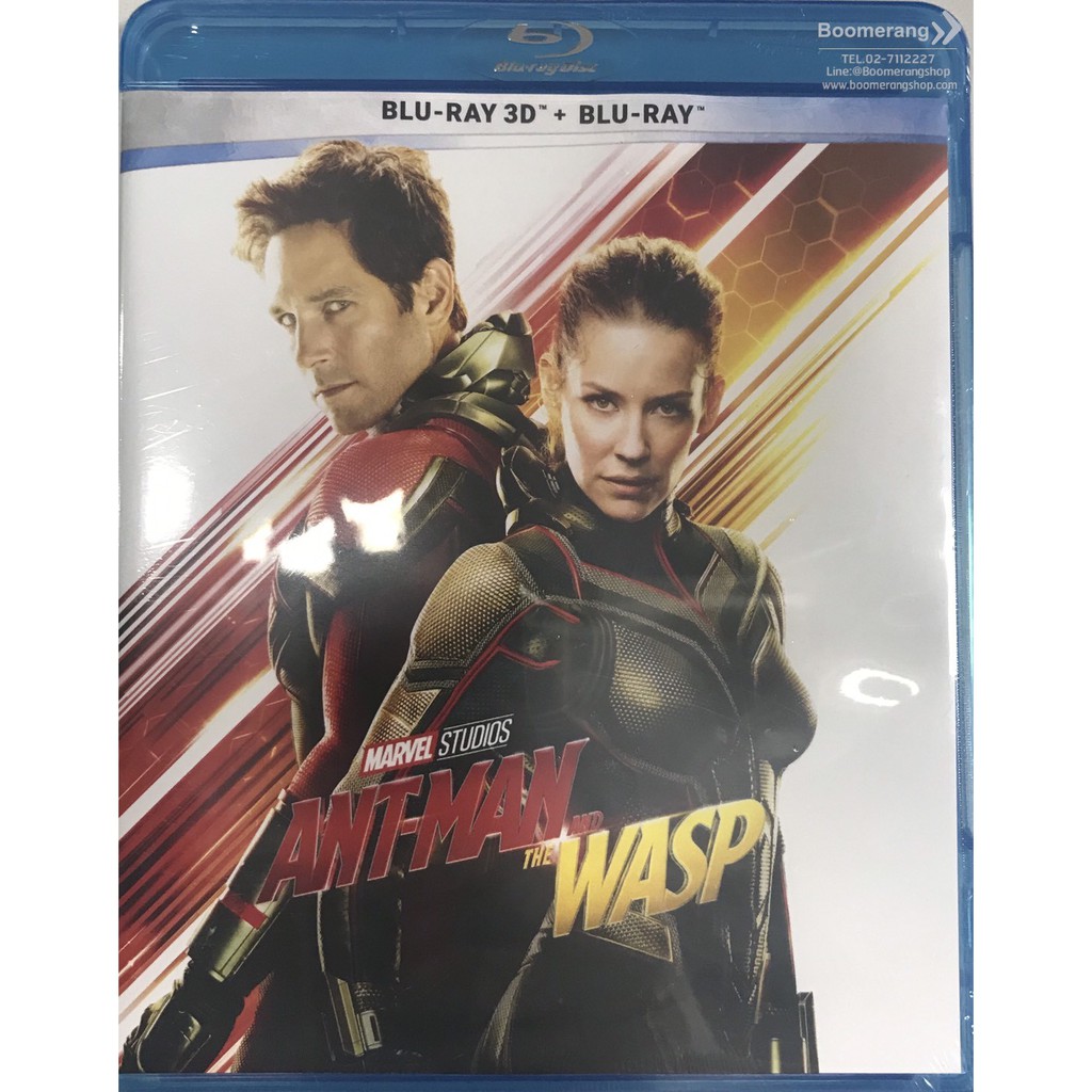 Ant-Man and the Wasp/แอนท์-แมน และ เดอะ วอสพ์ (Blu-ray 3D + Blu-ray) (Blu-ray มีเสียงไทย มีซับไทย)