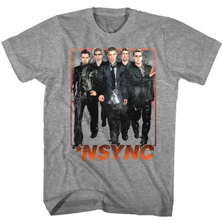 ขายดี เสื้อยืดลําลอง แขนสั้น คอกลม พิมพ์ลาย Nsync Justin Timberlake Strutting Suits Album Cover s Pop Music Merch เข้ากั