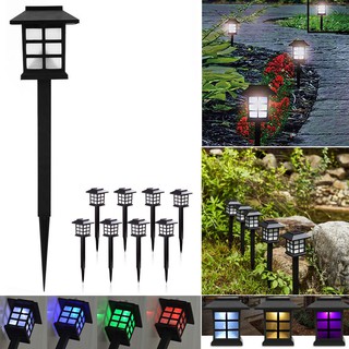 โคมไฟ(ทรงญี่ปุ่น) 1ต้น พลังงานแสงอาทิตย์ ตกแต่งสวน ทางเดิน Solar LED CoolWhite (โทนแสงขาวเย็น)