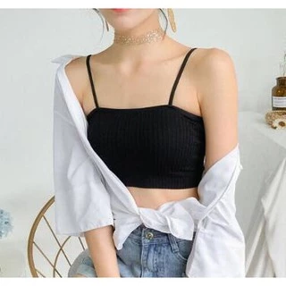 #053 พร้อมส่ง ชุดชั้นในสายเดี่ยว แบบร่อง แนวชิคๆ มี 10 สี W COK