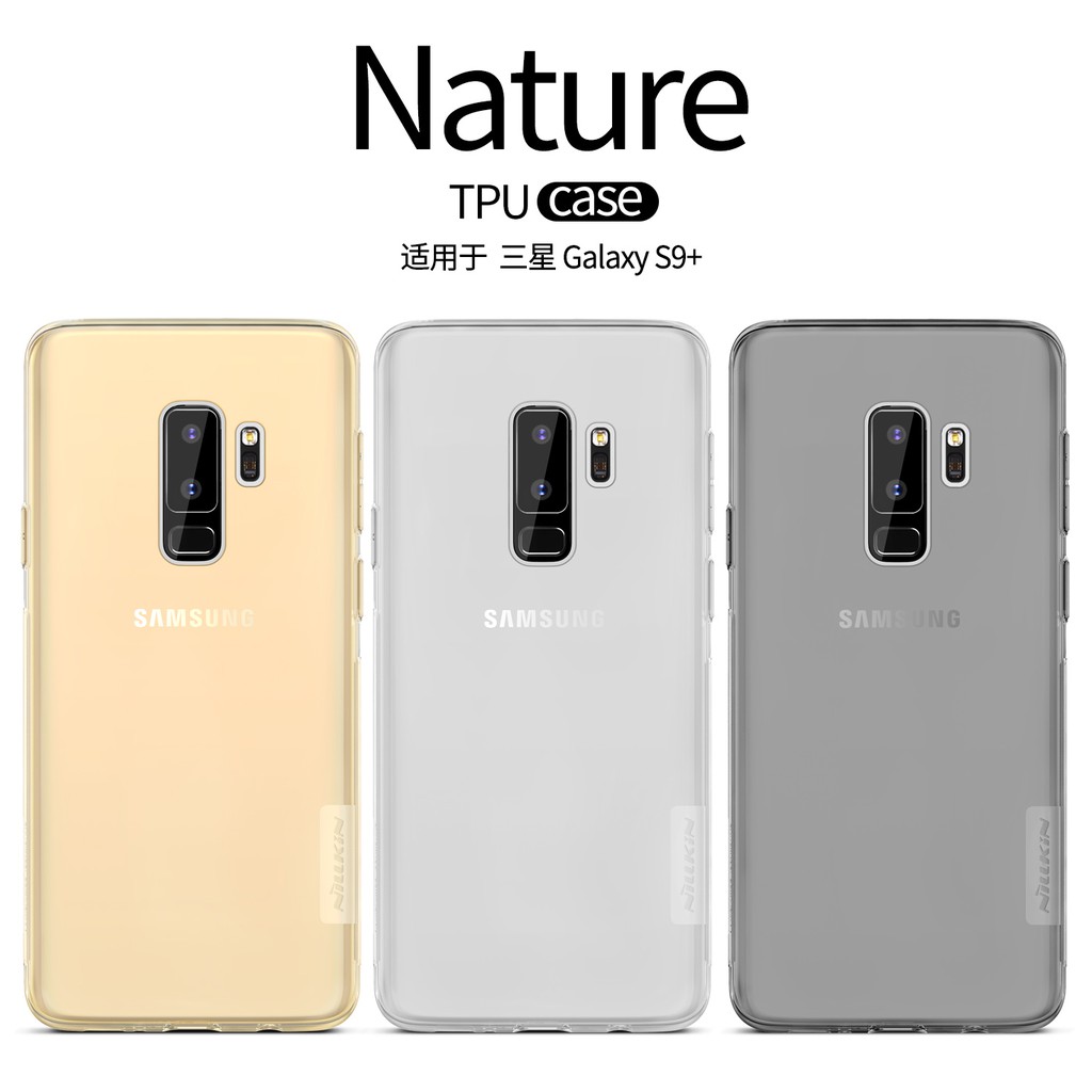 NILLKIN เคส Samsung Galaxy S9 / S9+ Plus รุ่น Nature TPU Case (เคสนิ่มแบบใส) ของแท้💯%