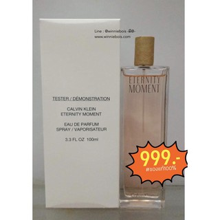 น้ำหอมแท้100% CK Eternity moment women EDP 100ml tester