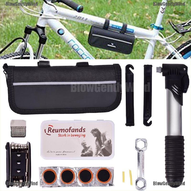 BlowGentlyWind Bike Cycle Bicycle Repair Tool Puncture Repair Kit With