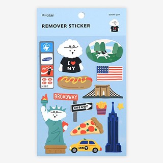 Remover Sticker - 18 New York สติ๊กเกอร์