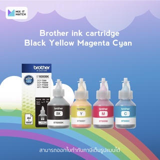 Brother ink cartridge Black/Yellow/Magenta/Cyan (BT-6000BK)