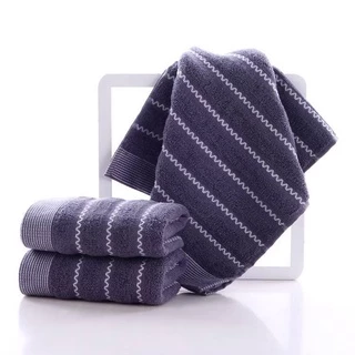 MM02 ชุดเซ็ตผ้าเช็ดตัว+ผ้าเช็ดผม เนื้อผ้า Cotton แท้100%