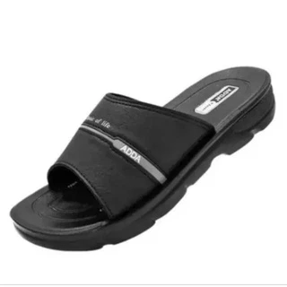 ADDA รองเท้า PU แบบสวม พื้นหนา 7C15 สีแดง 39-45