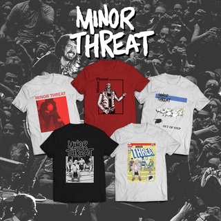 T-shirt  เสื้อยืด พิมพ์ลาย Minor Threat Series DTG Cornit สําหรับผู้ชายS-5XL