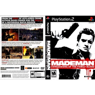 แผ่นเกมส์ PS2 Made Man - Confessions of the Family Blood   คุณภาพ ส่งไว (DVD)