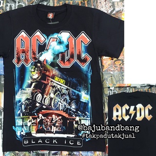 เสื้อยืดวงร็อค โลหะ สีดํา สไตล์วินเทจ ACDC | ร็อคร้อน | ร็อคใช่ | เสื้อยืดผ้าฝ้าย 100% พิมพ์ลายวงร็อค lelaki ขนาดใหญ่ สี