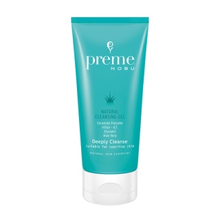 (สีฟ้า) Preme Nobu Natural Cleansing Gel 75g.พรีม โนบุ เนเชอรัล คลีนซิ่งเจล 75กรัม.