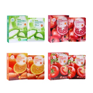 Belov East-Skin Mask Double Vitamin มาส์คหน้า 3D สูตรดับเบิ้ลวิตามิน (ยกกล่อง)