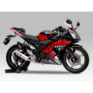 สติ๊กเกอร์ Full Body ลาย ฉลาม V.1 เต็มคัน รถรุ่น Yamaha YZF R15 ตัวโมเดลเก่า