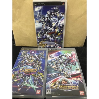 แผ่นแท้ [PSP] รวมทุกภาค SD Gundam G Generation Portable (ULJS-00065 | 19022 | 00363 | 00536) World Over World Overworld