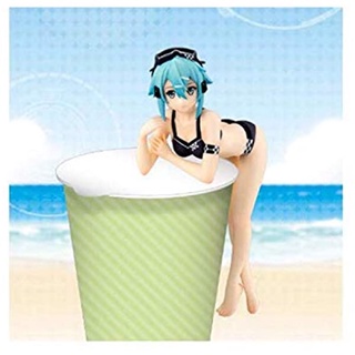 งานแท้ มือ 1 Furyu Theatrical Sword Art Online SAO sinon Ordinal Scale Noodle Stopper Figure Sinon