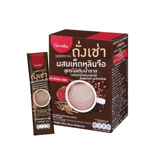 กาแฟ รอยัลคราวน์ ถั่งเช่า ผสมเห็ดหลินจือ กาแฟปรุงสำเร็จชนิดผงผสมถั่งเช่า