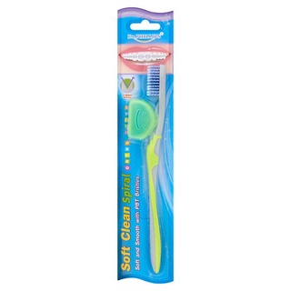 ถูกที่สุด✅ ดร.ฟิลลิปส์ แปรงจัดฟัน รุ่นซอฟท์คลีนสไปรัล 1 ด้าม Dr.Phillips Soft Clean Spiral Ortho Brush 1pc