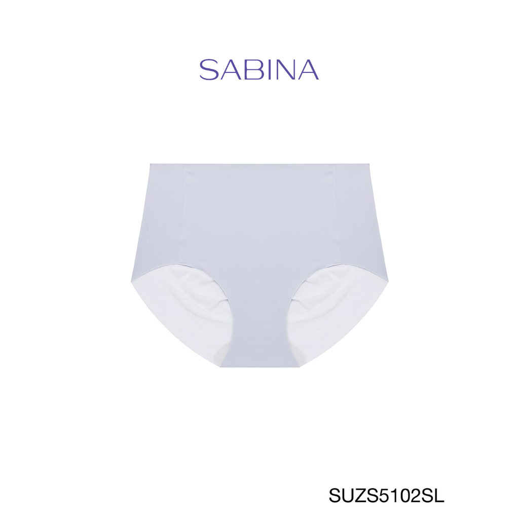Sabina กางเกงชั้นใน Panty Seamless (High-waist) รหัส SUZS5102SL สีเทาอ่อน