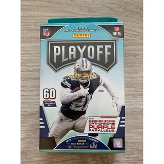 2020 Panini Football : NFL Playoff Hanger Box (60 cards)