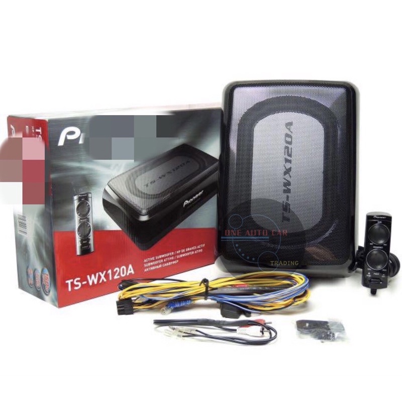 Pïoneer Underseat Active Subwoofer / ลําโพง TS-130DA 160W / TS-120A 150W