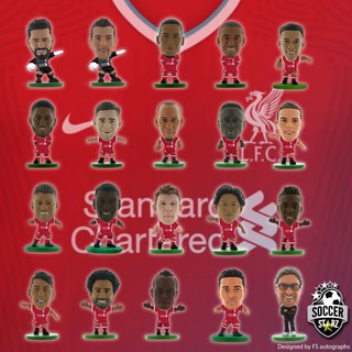 โมเดลนักฟุตบอล SoccerStarz Liverpoolชุดแชมป์พรีเมียร์ลีค 2020/2021 ลิขสิทธิ์แท้จากUK 100%