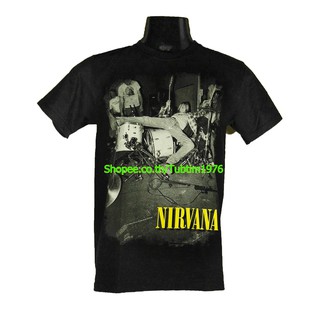 เสื้อยืดแฟชั่น เสื้อวง Nirvana เสื้อวงดังๆ วินเทจ เสื้อวินเทจ เนอร์วานา NIR1703