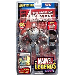 [RARE+] MARVEL LEGENDS TOY BIZ : 2005 MARVEL LEGENDS LEGENDARY RIDER SERIES : ULTRON สินค้าหายาก ปี 2005 ของแท้ 100%