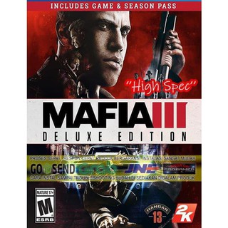 Mafiia 3 DELUXE EDITION CD DVD เกมแล็ปท็อปสําหรับเล่นเกม