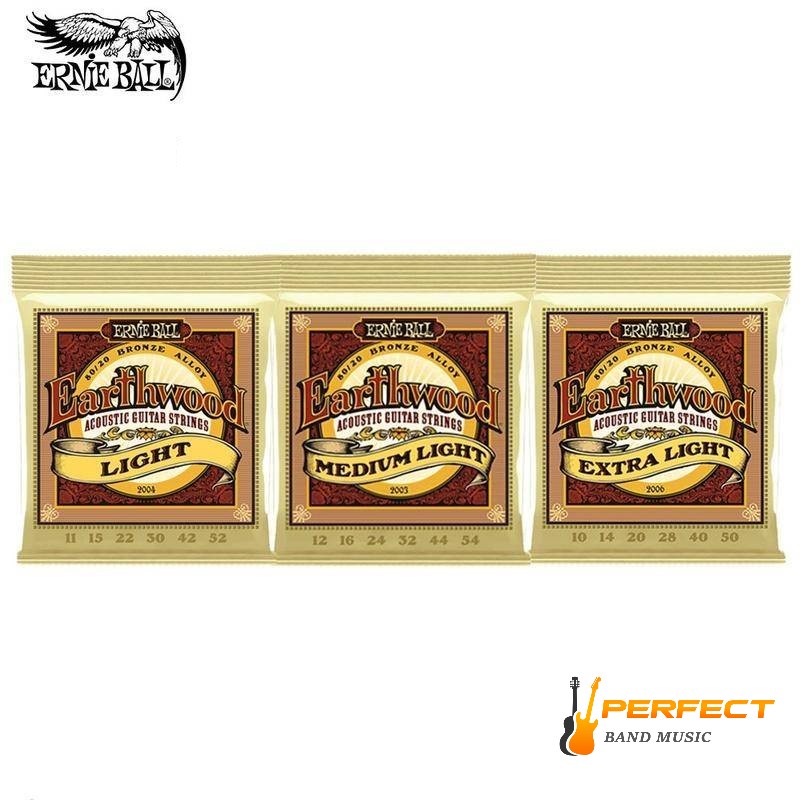 Ernie Ball Earthwood สายกีตาร์ Ernie Ball Earthwood สินค้าแท้