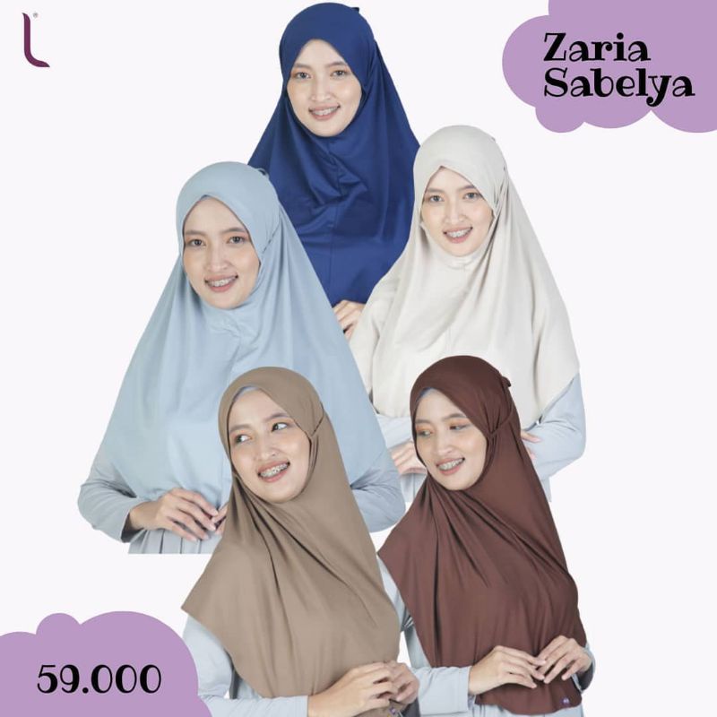 Elzatta Zaria Sabelya ฮิญาบสําเร็จรูปไม่มีสัตว์เลี้ยง