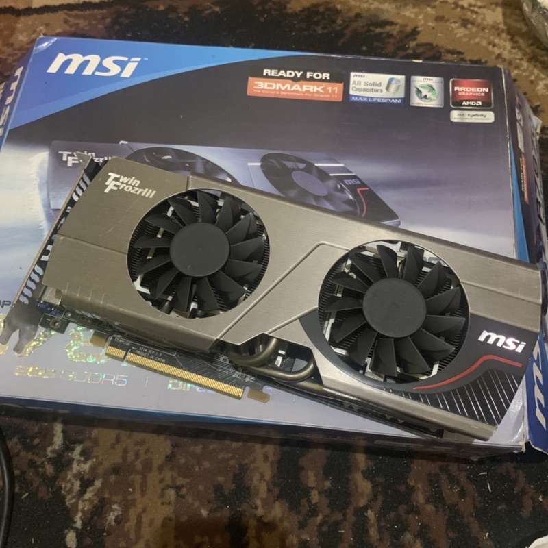 Vga msi hd7870 2gb ddr5 artifact ไม่ใช่ gtx 750ti