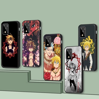 เคสโทรศัพท์มือถือแบบนิ่ม ลายอะนิเมะ The Seven Deadly Sins P23 สําหรับ Samsung A70 A11 A12 A21S A22 4G 5G A31 A32 A41