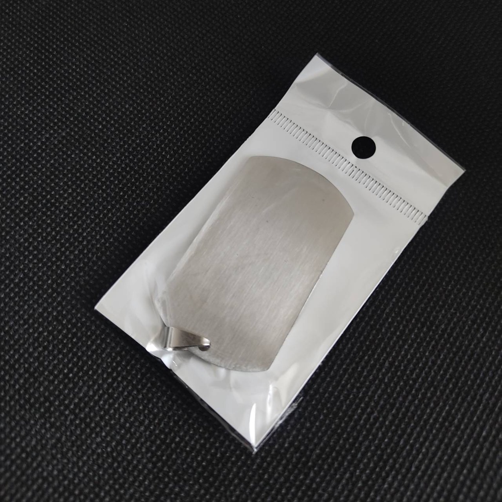 แผ่นเปล่า แผ่นป้ายสแตนเลส  แผ่นป้าย Dog Tag สต็อกในไทย ราคา ถูกที่สุด ดีลบีเคเค แกลเลอรีภาพที่ 5