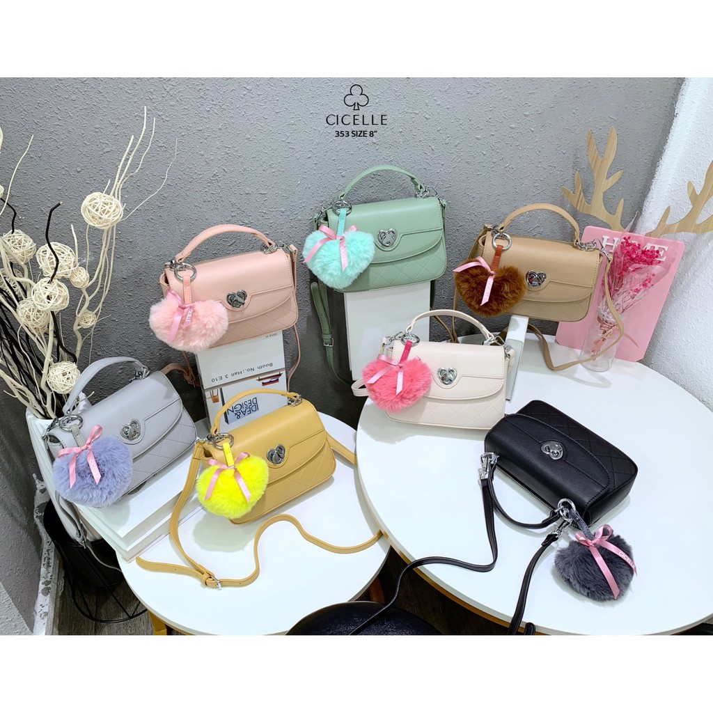 กระเป๋าแบรนด์ CICELLE ราคา 470 บาท #353 ของแท้ รับตรงจาก Shop คุณภาพดีแท้จากShop