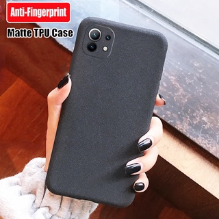 เคสโทรศัพท์มือถือ TPU นิ่ม เนื้อแมตต์ สีพื้น เรียบง่าย Xiaomi Mi Redmi Note 12 10 11 Pro 9S 10S 11S